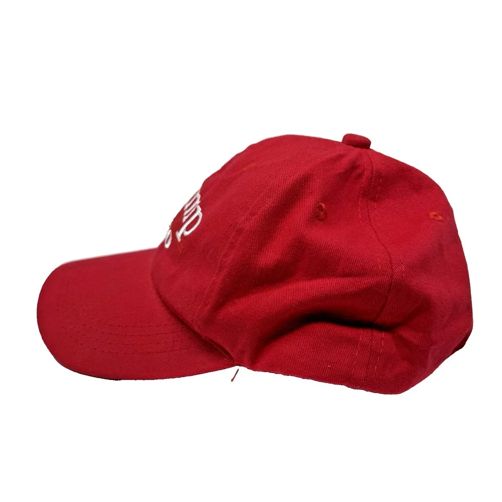 Donald Trump Pence 2020 Red Adjustable Baseball Hat Cap MAGA President EUC